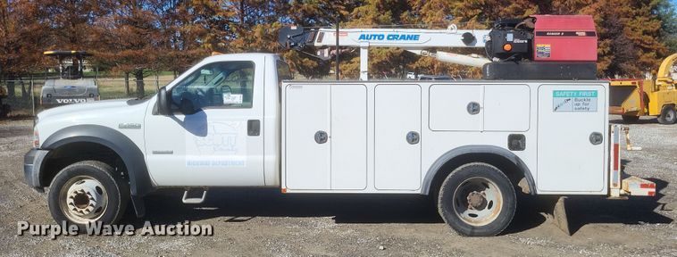 image for item DQ3794 2007 Ford F450 Super Duty XL utility / service truck