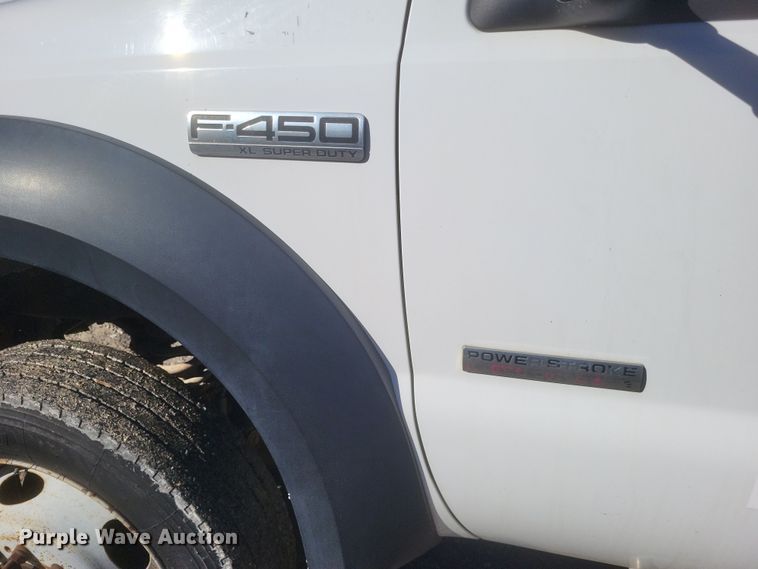 image for item DQ3794 2007 Ford F450 Super Duty XL utility / service truck