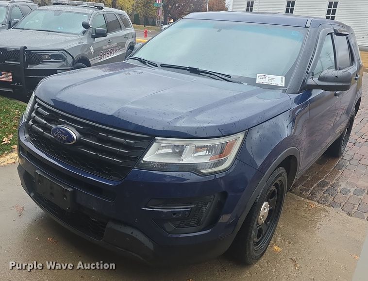 image for item DQ5305 2016 Ford Explorer Police Interceptor SUV