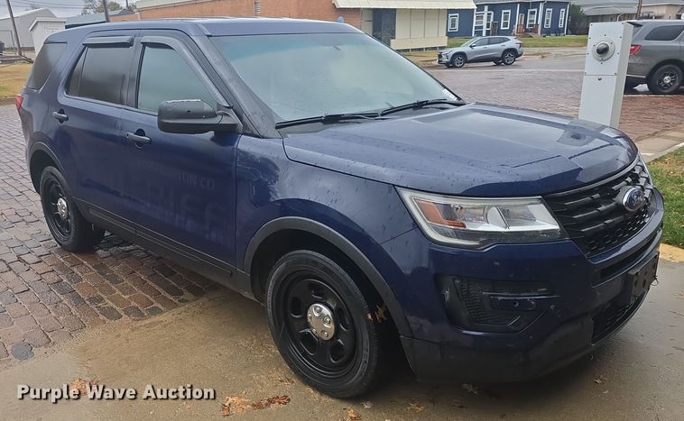 image for item DQ5305 2016 Ford Explorer Police Interceptor SUV