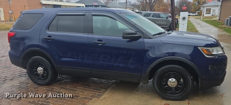 image for item DQ5305 2016 Ford Explorer Police Interceptor SUV
