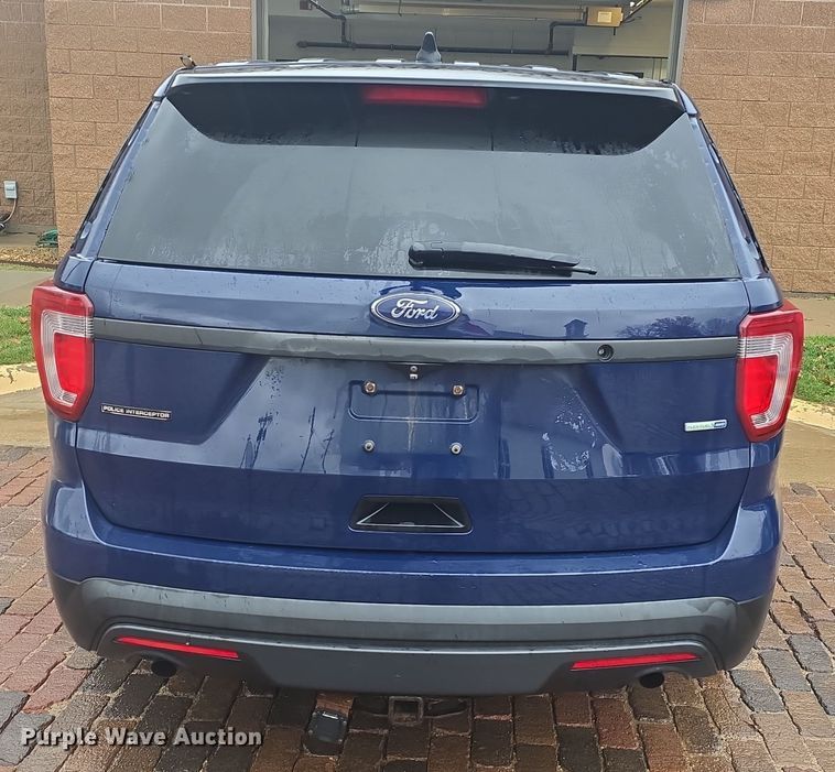 image for item DQ5305 2016 Ford Explorer Police Interceptor SUV