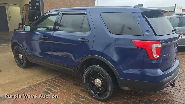 image for item DQ5305 2016 Ford Explorer Police Interceptor SUV