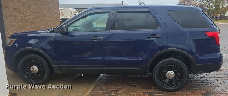 image for item DQ5305 2016 Ford Explorer Police Interceptor SUV