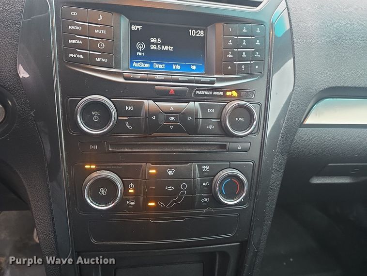 image for item DQ5305 2016 Ford Explorer Police Interceptor SUV