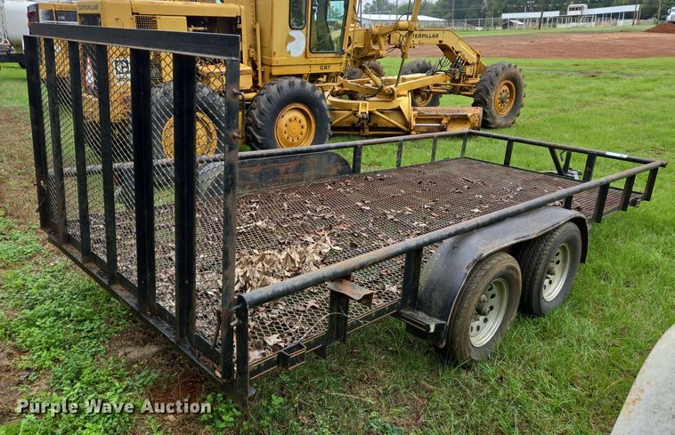 image for item DT5344 2009 Double A Trailers utility trailer