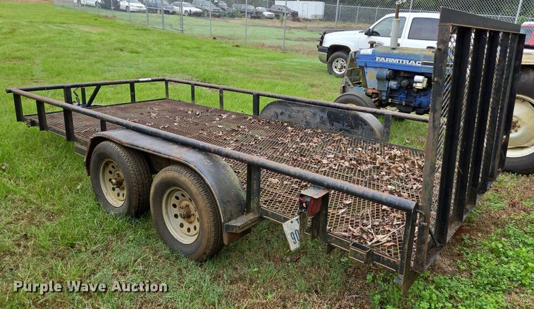 image for item DT5344 2009 Double A Trailers utility trailer