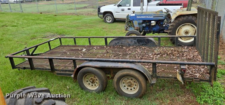 image for item DT5344 2009 Double A Trailers utility trailer