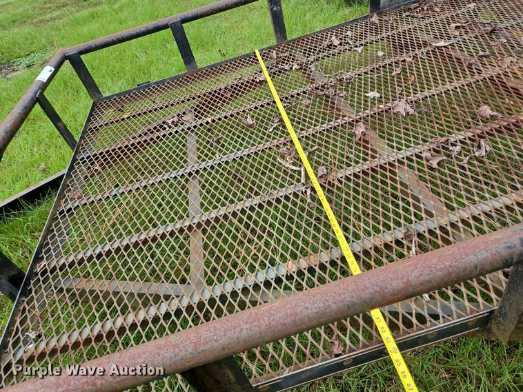 image for item DT5344 2009 Double A Trailers utility trailer