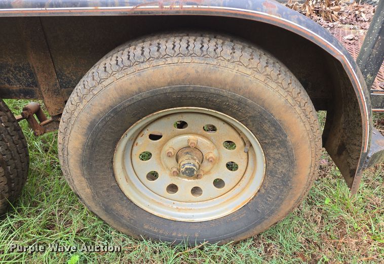 image for item DT5344 2009 Double A Trailers utility trailer