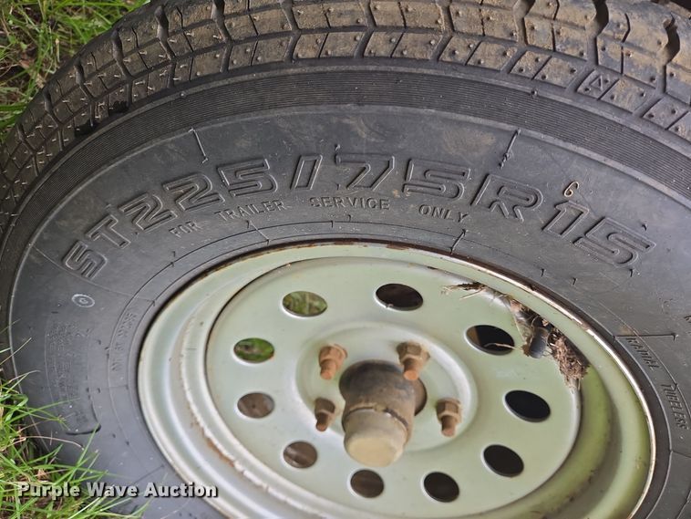 image for item DT5344 2009 Double A Trailers utility trailer