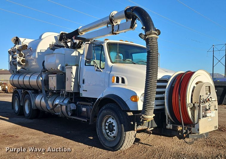 image for item DT7557 2003 Sterling sewer jetter truck