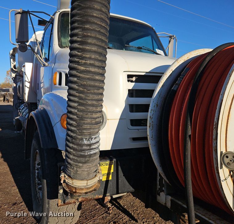 image for item DT7557 2003 Sterling sewer jetter truck