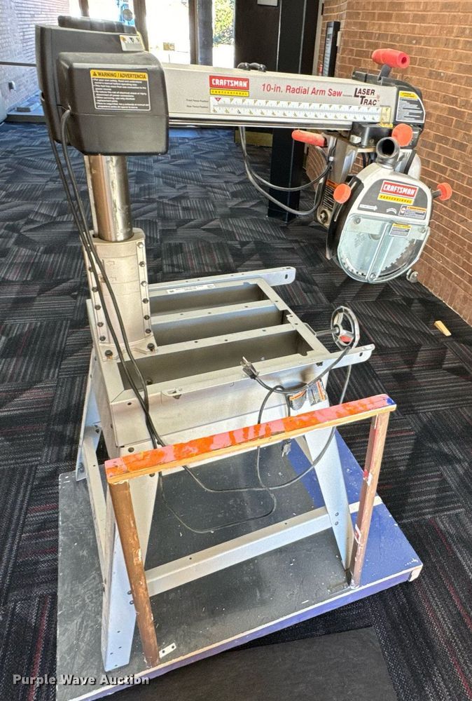 image for item DU9585 Craftsman 315.220100 radial arm saw