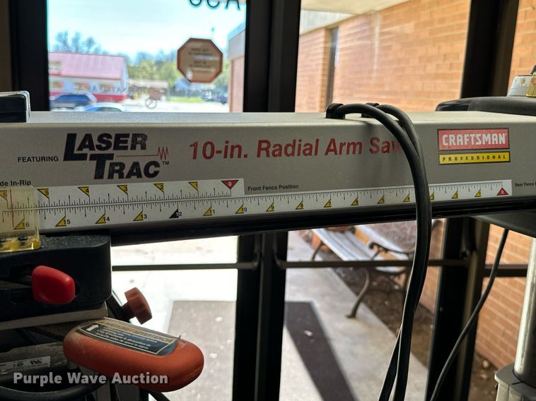 image for item DU9585 Craftsman 315.220100 radial arm saw