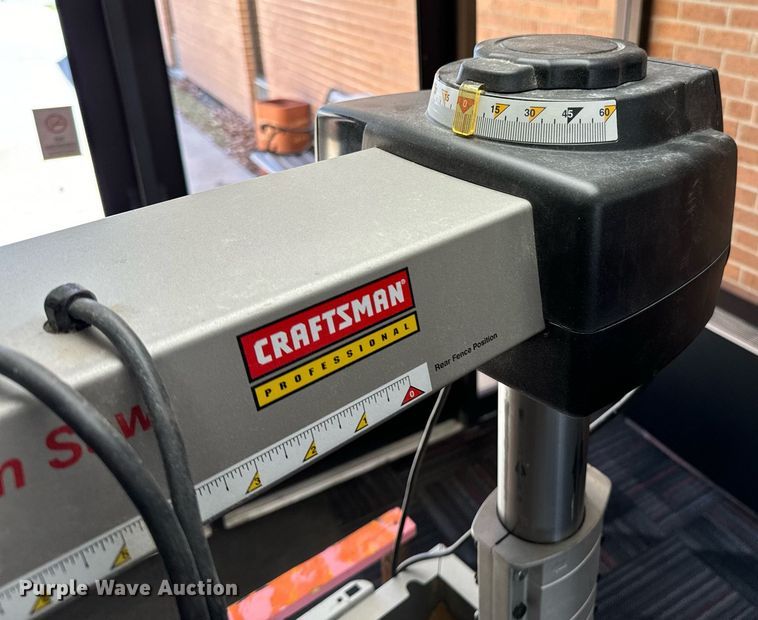 image for item DU9585 Craftsman 315.220100 radial arm saw