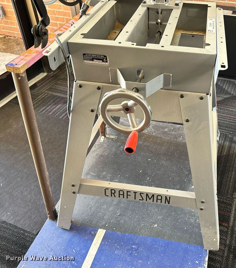 image for item DU9585 Craftsman 315.220100 radial arm saw