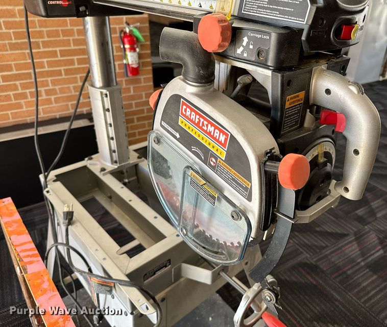 image for item DU9585 Craftsman 315.220100 radial arm saw