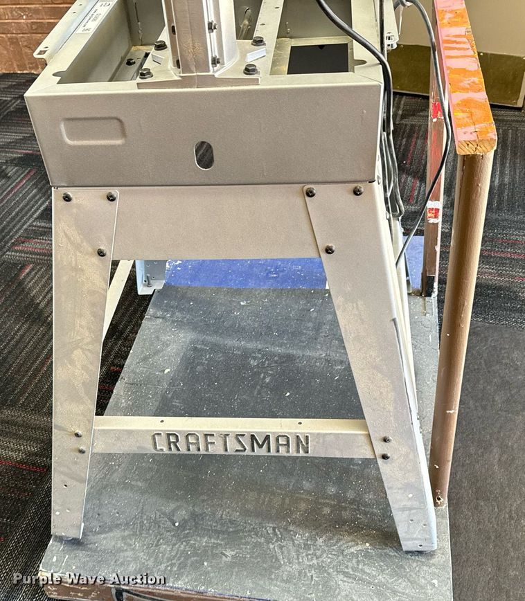 image for item DU9585 Craftsman 315.220100 radial arm saw