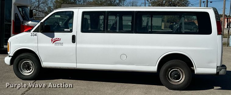 image for item DU9590 1999 Chevrolet Express 3500 van