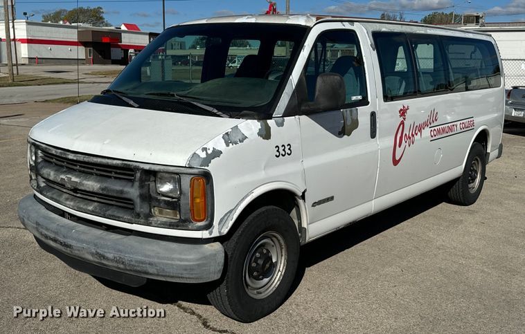 image for item DU9591 1999 Chevrolet Express 3500 van