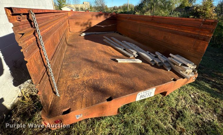 image for item DU9595 1960 Chevrolet C60 dump flatbed truck