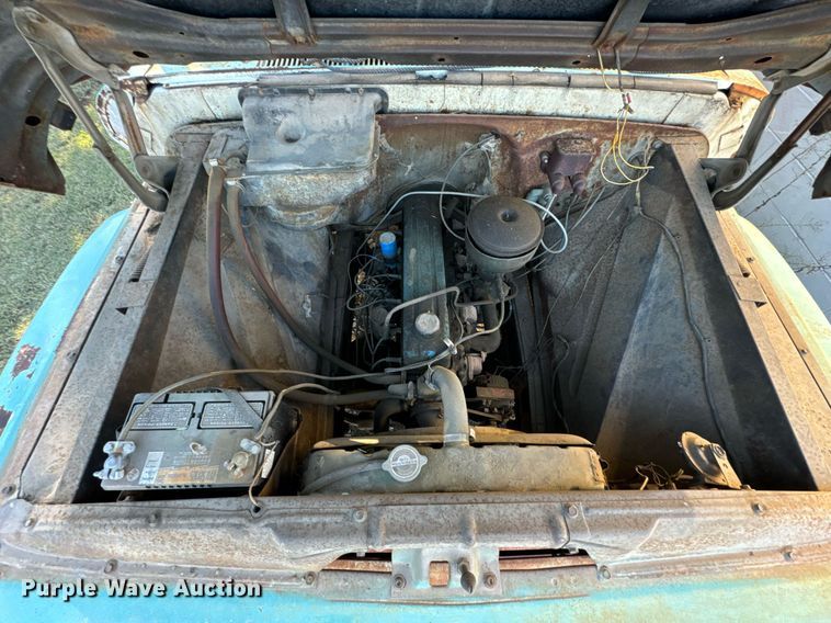 image for item DU9595 1960 Chevrolet C60 dump flatbed truck