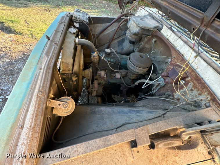 image for item DU9595 1960 Chevrolet C60 dump flatbed truck