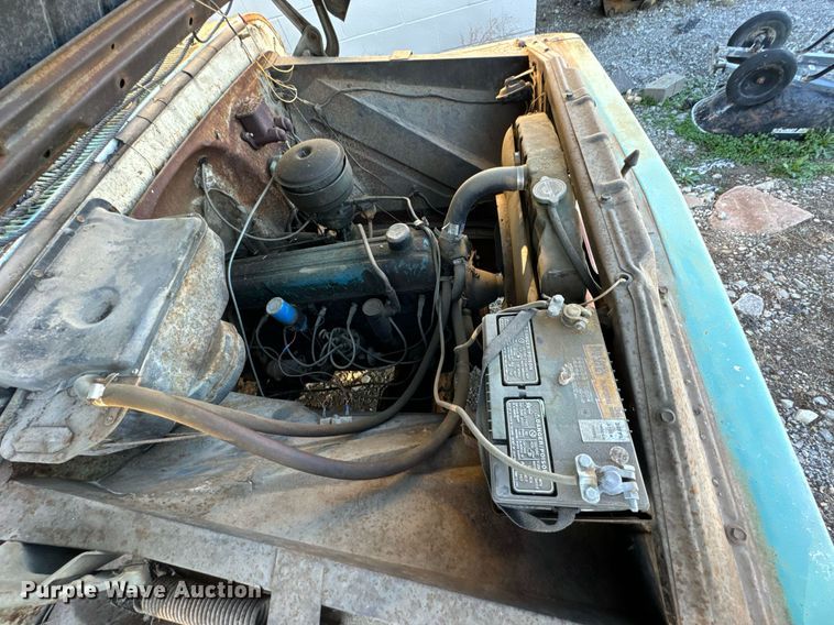 image for item DU9595 1960 Chevrolet C60 dump flatbed truck