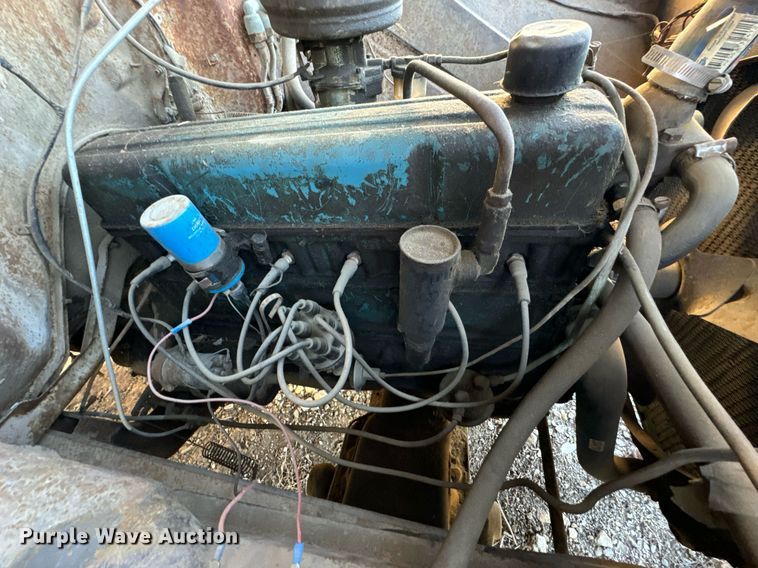 image for item DU9595 1960 Chevrolet C60 dump flatbed truck