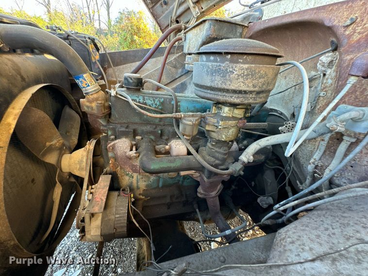 image for item DU9595 1960 Chevrolet C60 dump flatbed truck