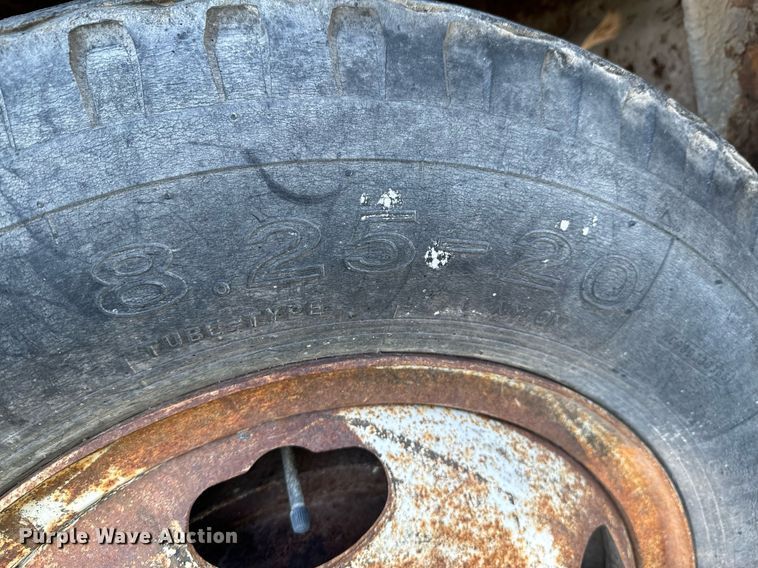 image for item DU9595 1960 Chevrolet C60 dump flatbed truck