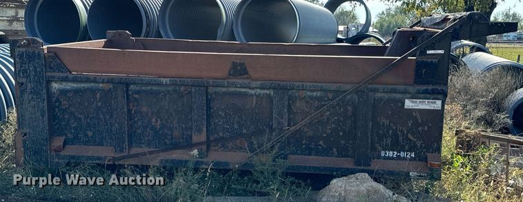 image for item DU9602 Tulsa Body Works dump truck bed
