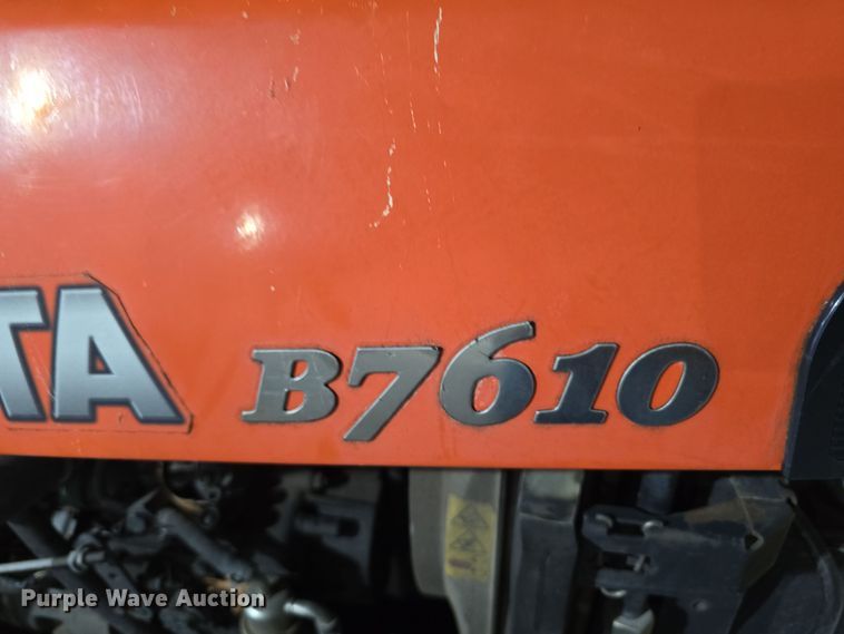 image for item DV0083 Kubota B7610 MFWD tractor