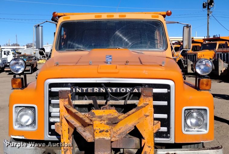 image for item DV6595 1984 International  1954 dump truck