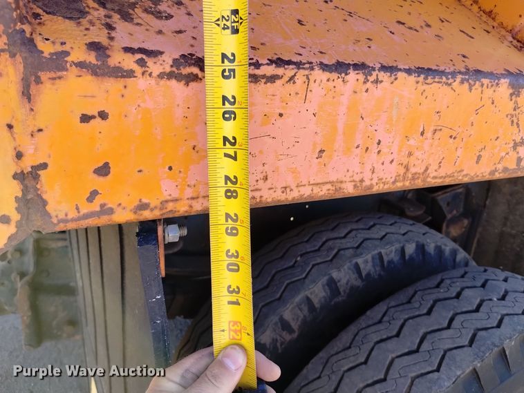 image for item DV6595 1984 International  1954 dump truck