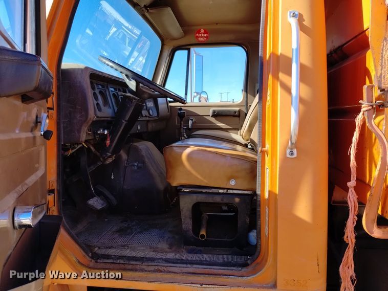 image for item DV6595 1984 International  1954 dump truck