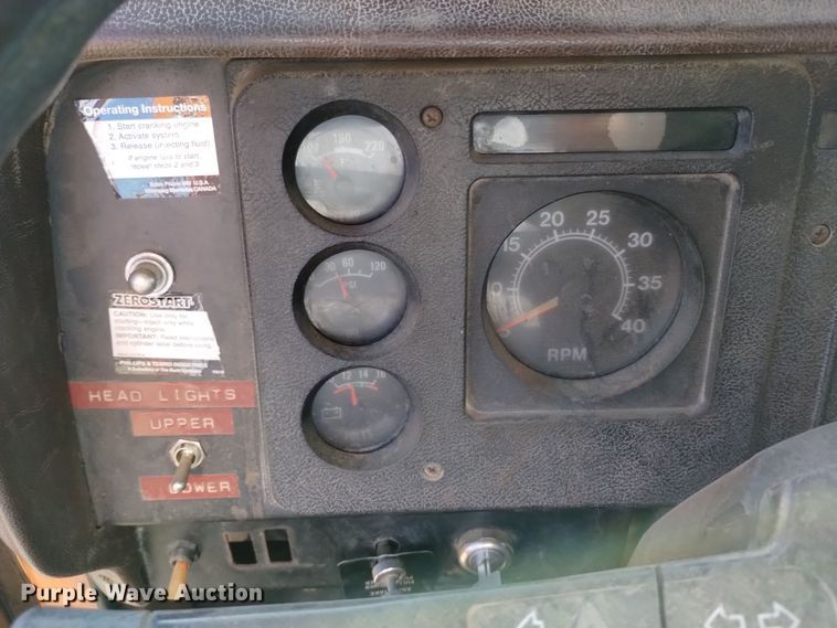 image for item DV6595 1984 International  1954 dump truck