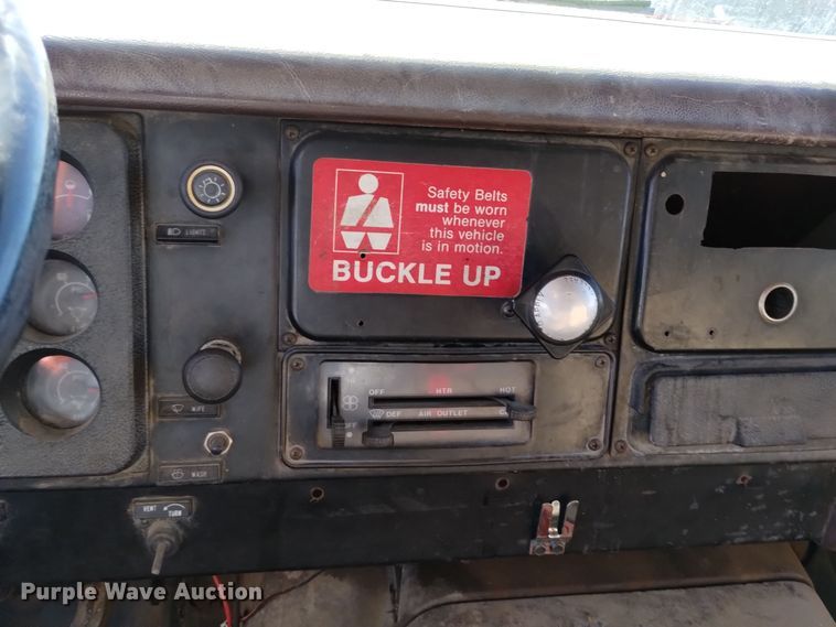 image for item DV6595 1984 International  1954 dump truck