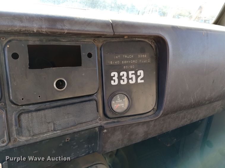 image for item DV6595 1984 International  1954 dump truck