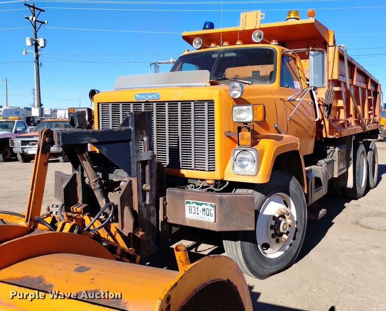 image for item DV6599 1989 GMC Brigadier dump truck