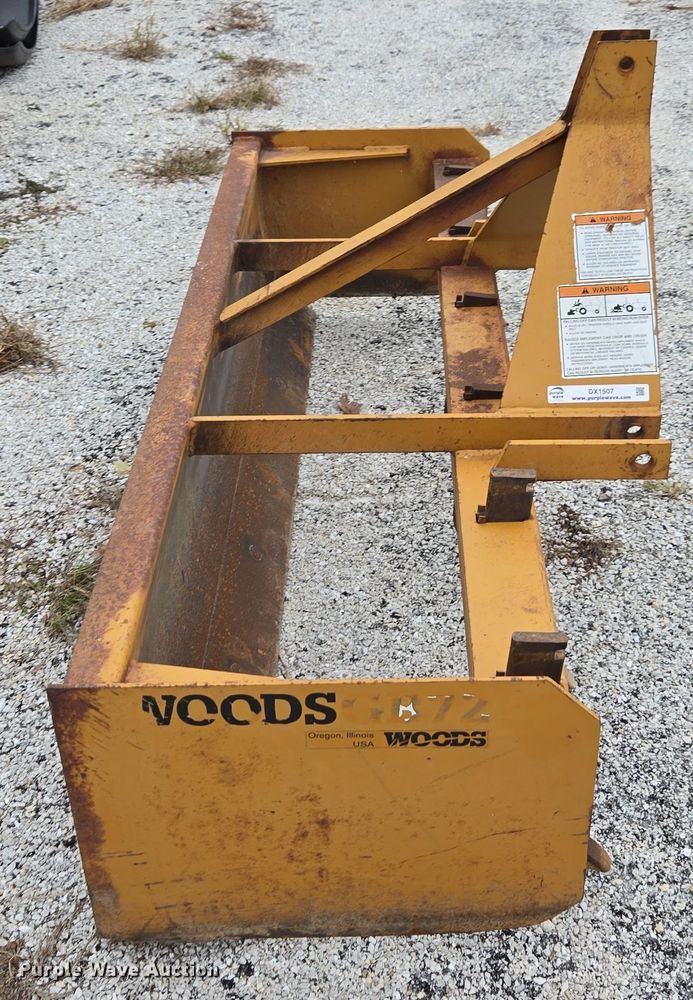 image for item DX1507 1998 Woods GB72 box blade