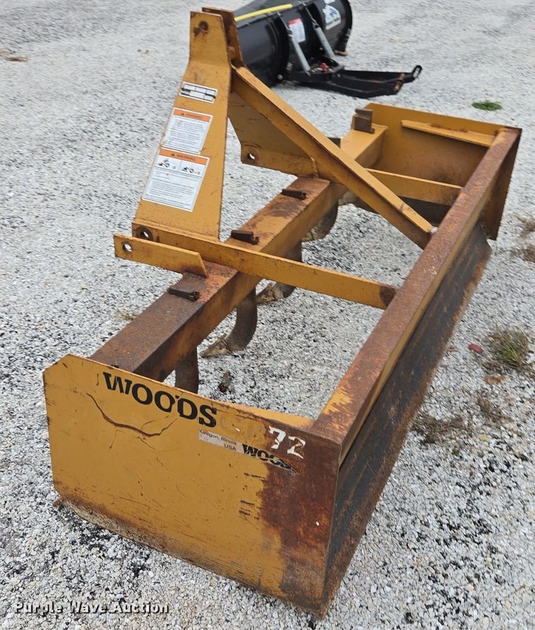 image for item DX1507 1998 Woods GB72 box blade