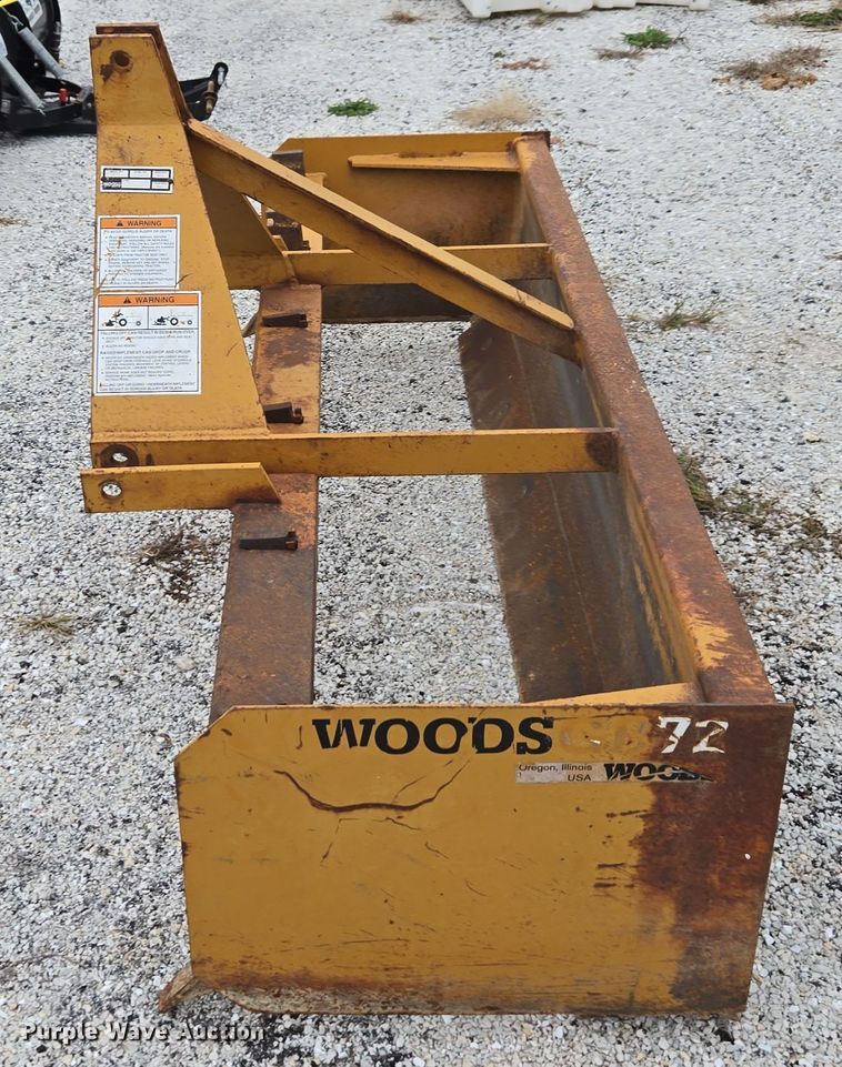 image for item DX1507 1998 Woods GB72 box blade