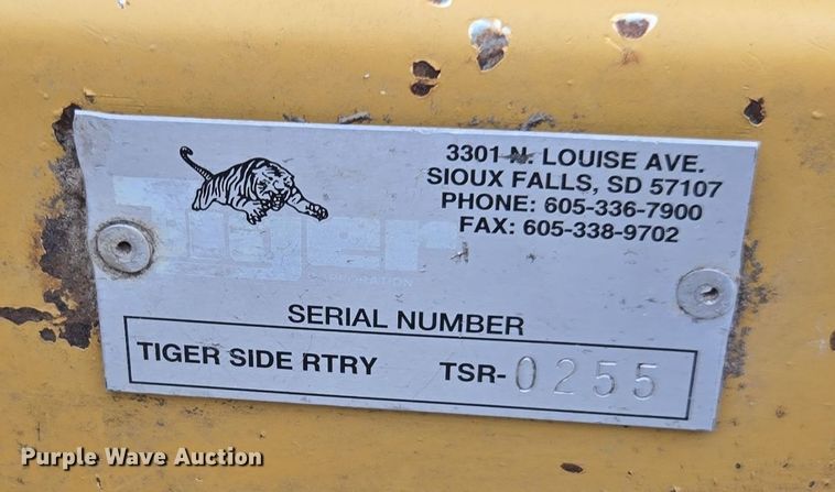 image for item DX1514 Tiger side boom rotary mower