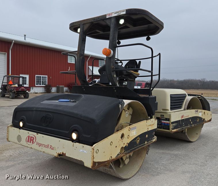 image for item DX1595 2006 Ingersol Rand DD-118HF double drum vibratory roller