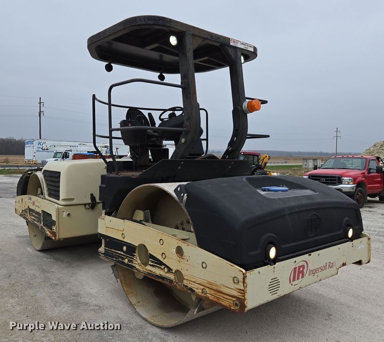 image for item DX1595 2006 Ingersol Rand DD-118HF double drum vibratory roller