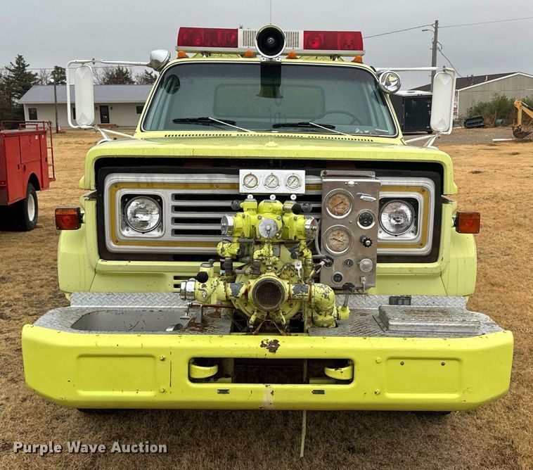image for item DX3738 1975 Chevrolet C65 pumper fire truck