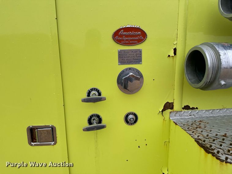 image for item DX3738 1975 Chevrolet C65 pumper fire truck