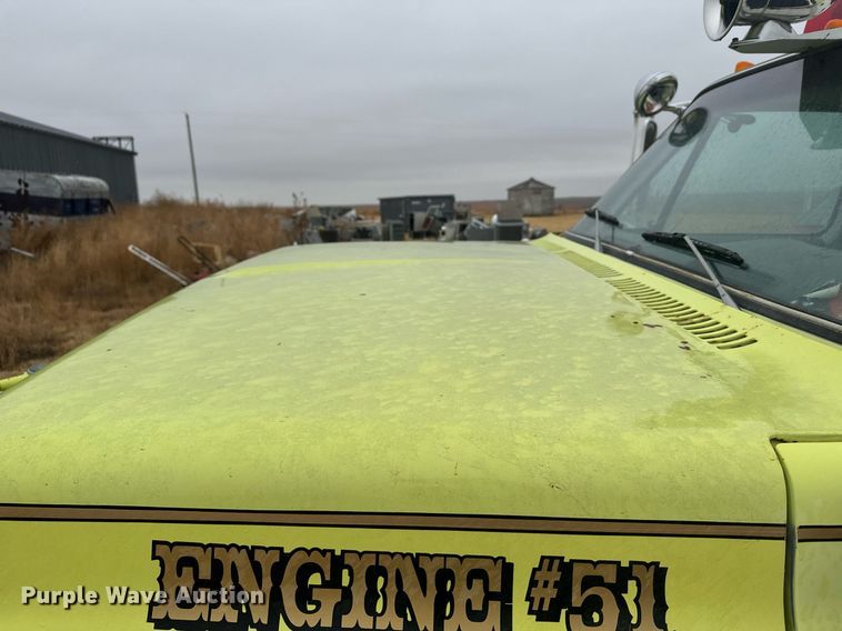 image for item DX3738 1975 Chevrolet C65 pumper fire truck